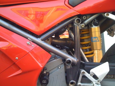 Kit protezione telaio inferiore in carbonio Ducati 748/916/996/998